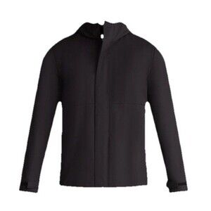 Ozark Trail Men's Rain Jacket with Hood Black Size Medium NWT